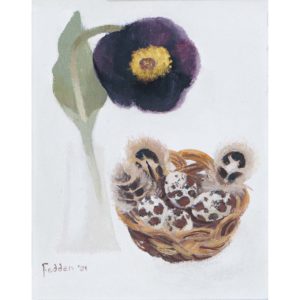 Mary Fedden. Tulip and eggs.