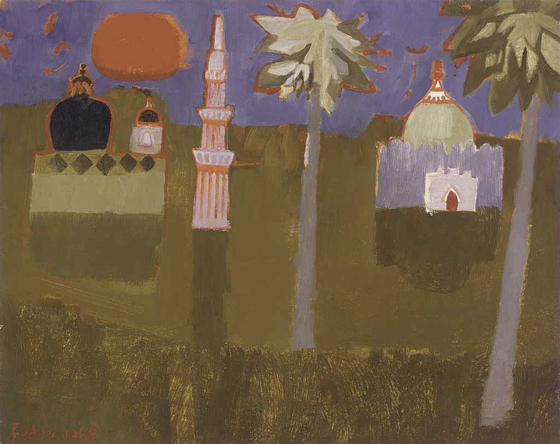 Mary Fedden – Minarets 1968