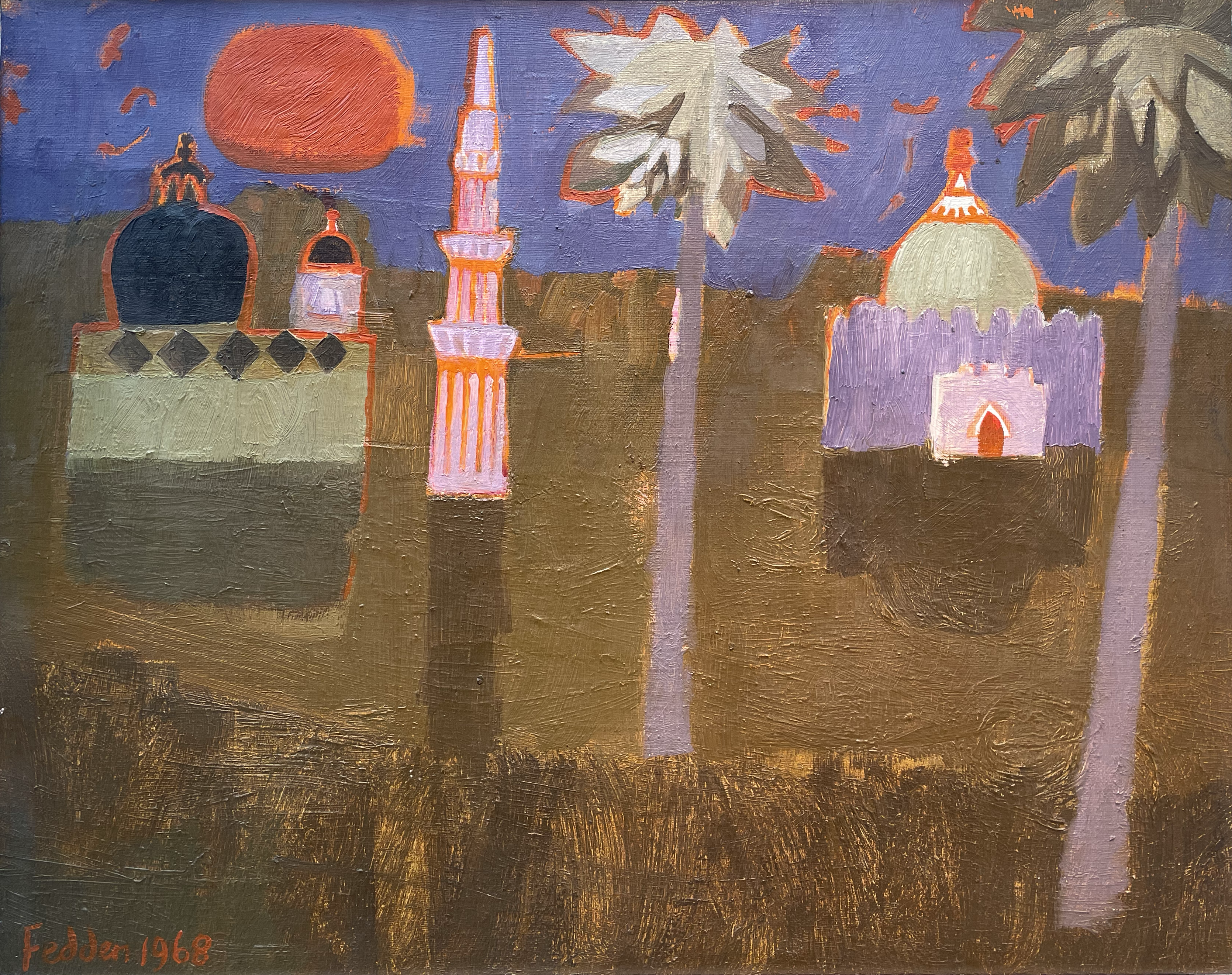 Mary-Fedden-Minarets-Morocco-1968
