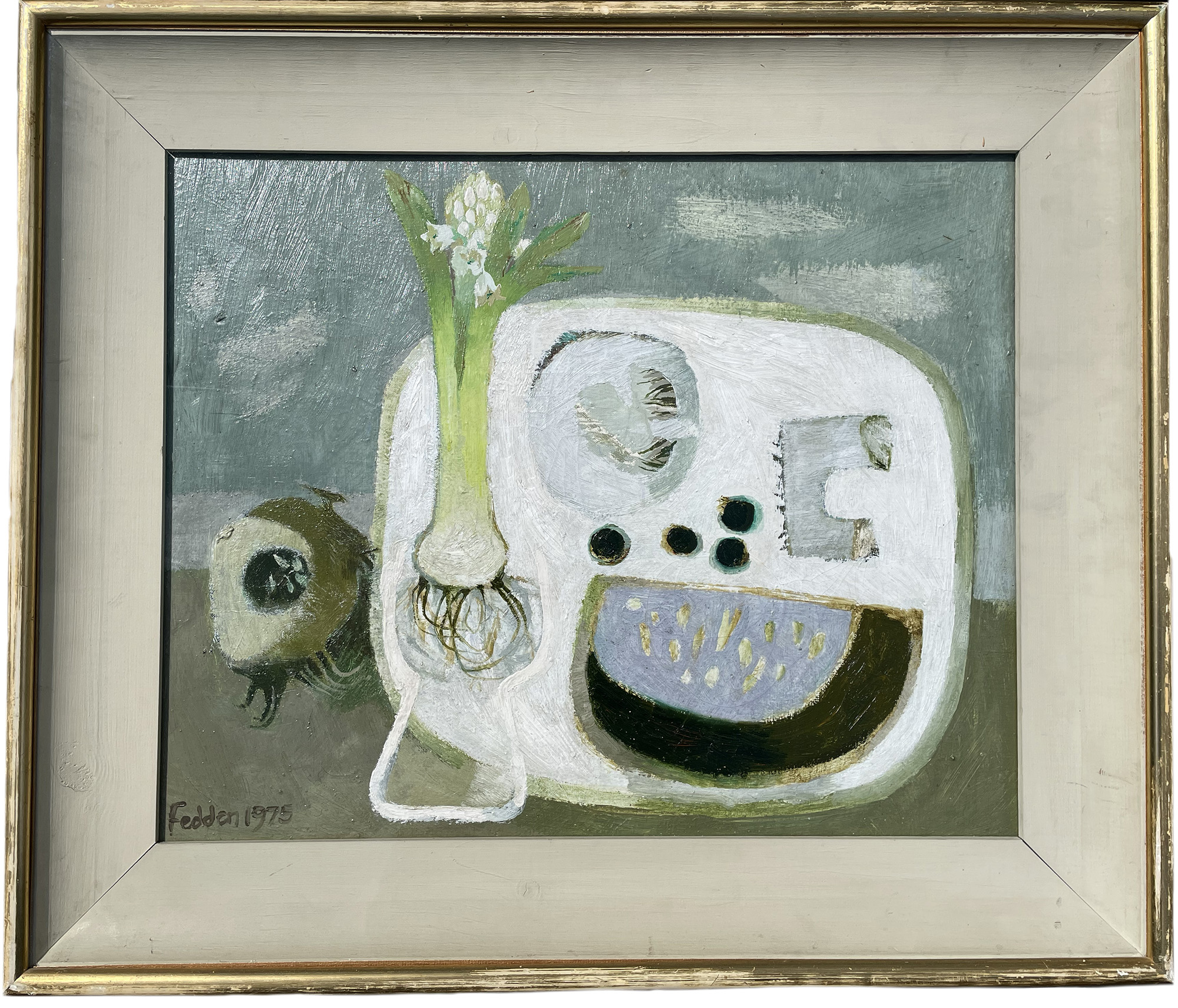 Mary Fedden Hyacinth framed