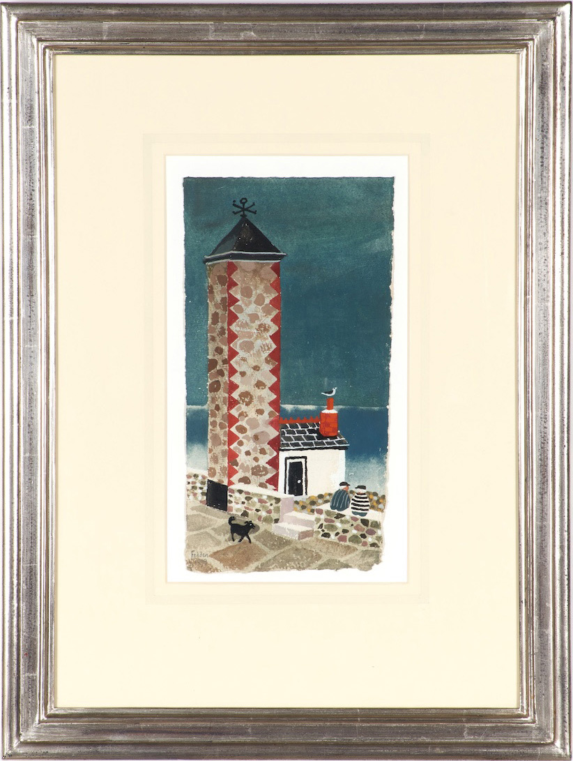 Mary Fedden Aldeburgh – framed