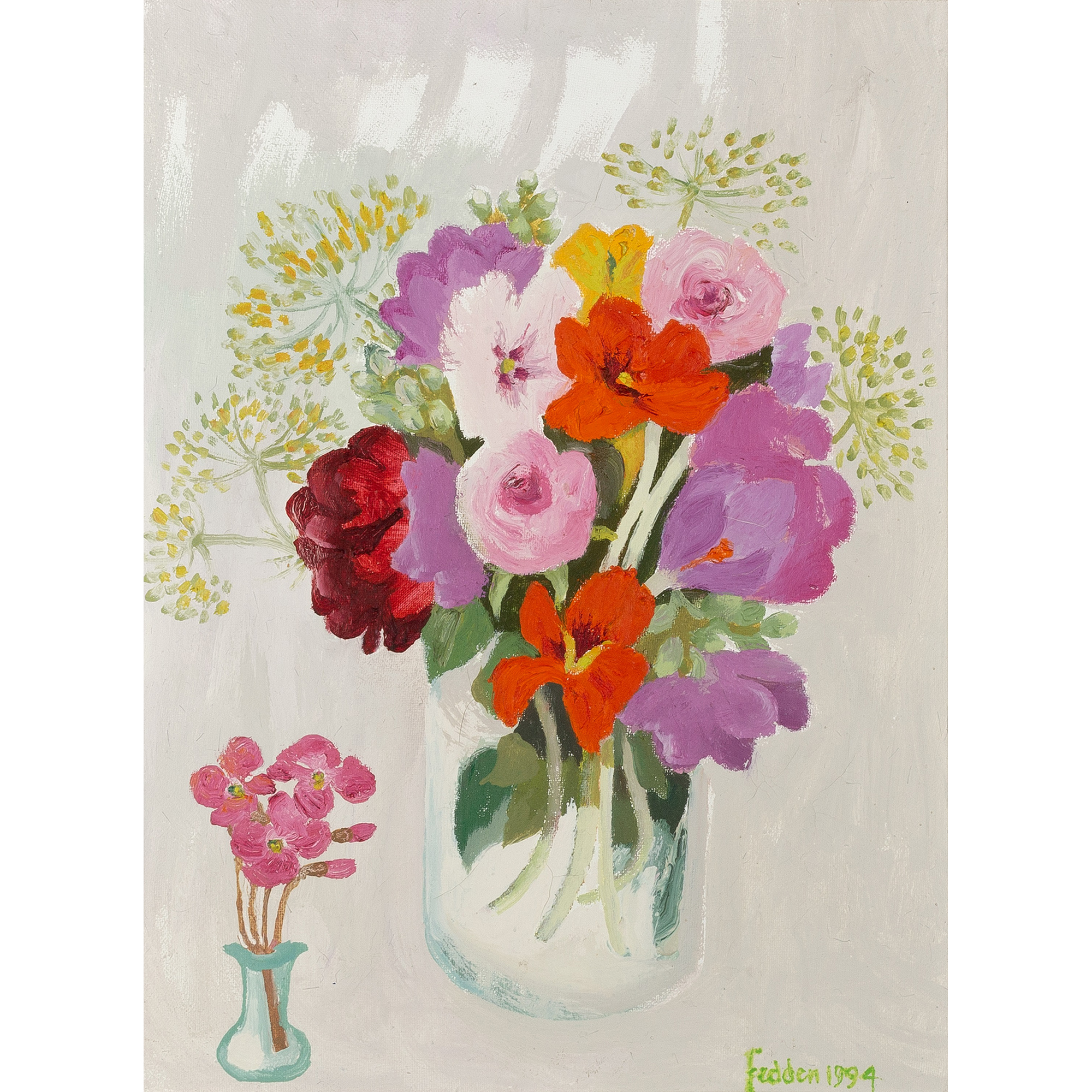Mary Fedden bunch of flowers square