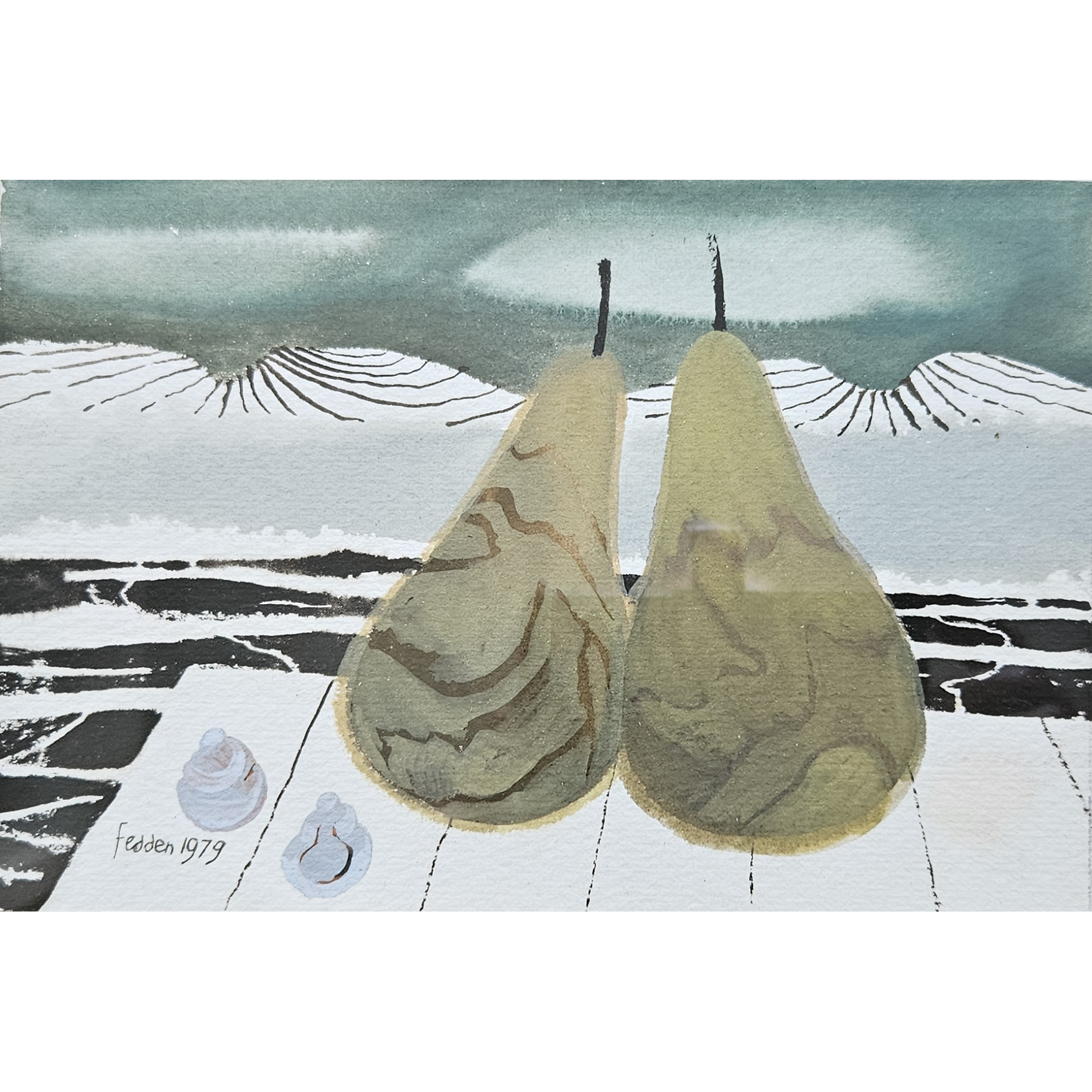Two pears-square