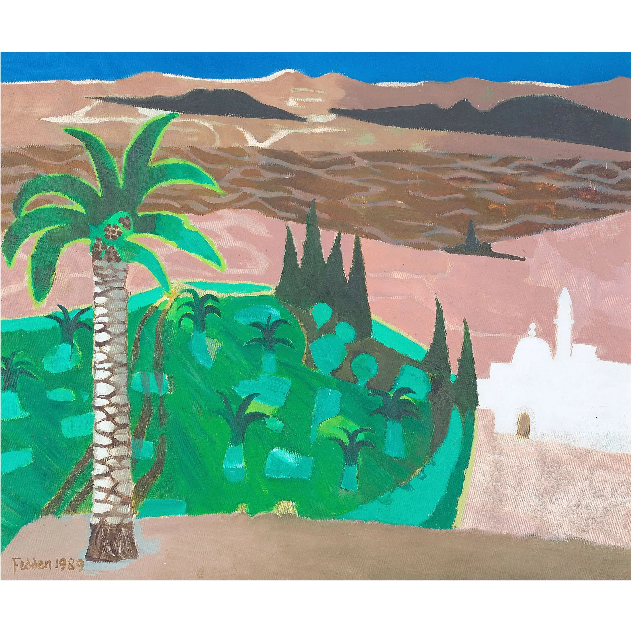 Mary Fedden Oasis Pella Jordan – square