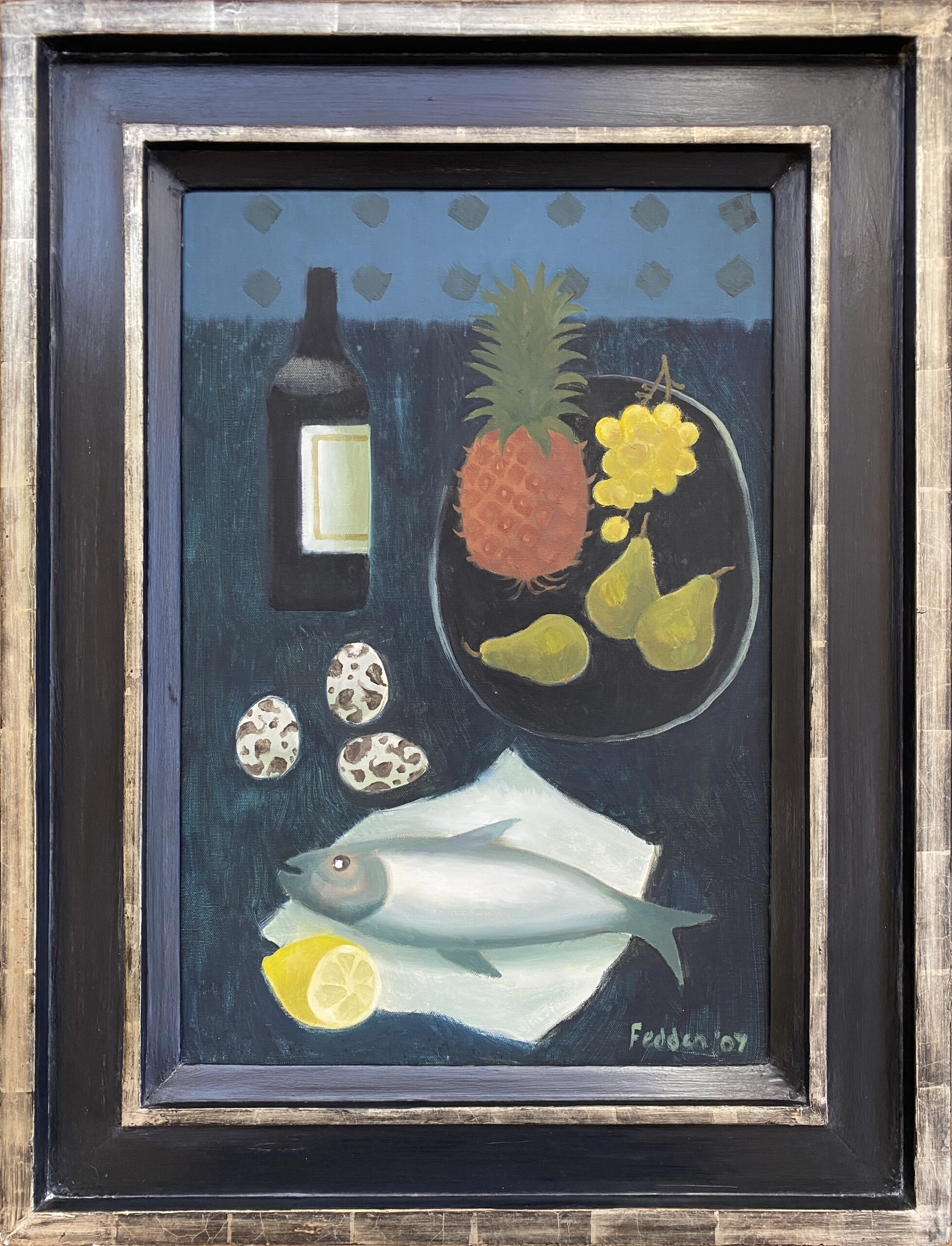 Fish and Eggs framed