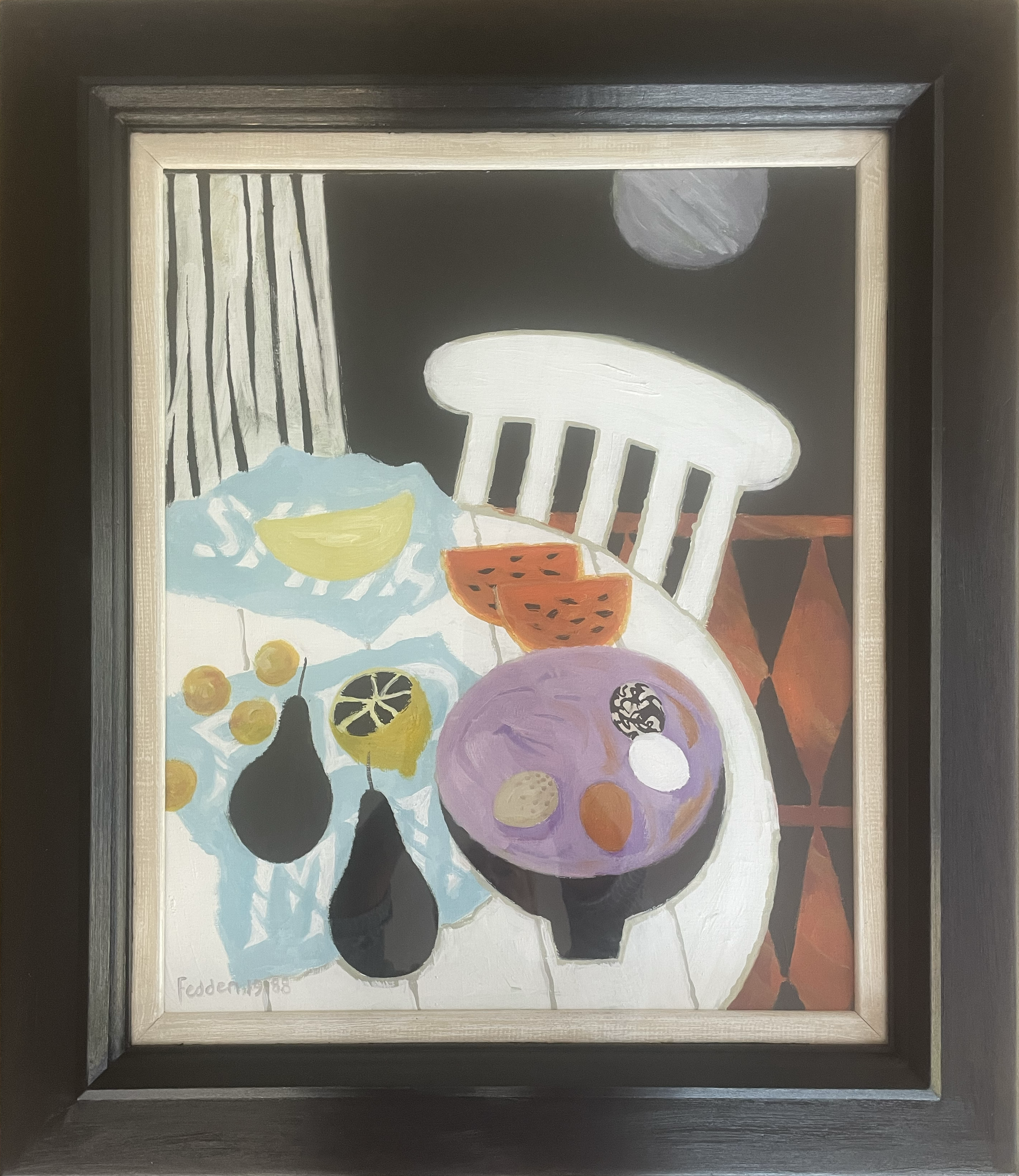 Mary Fedden – Bowl of Eggs – framed