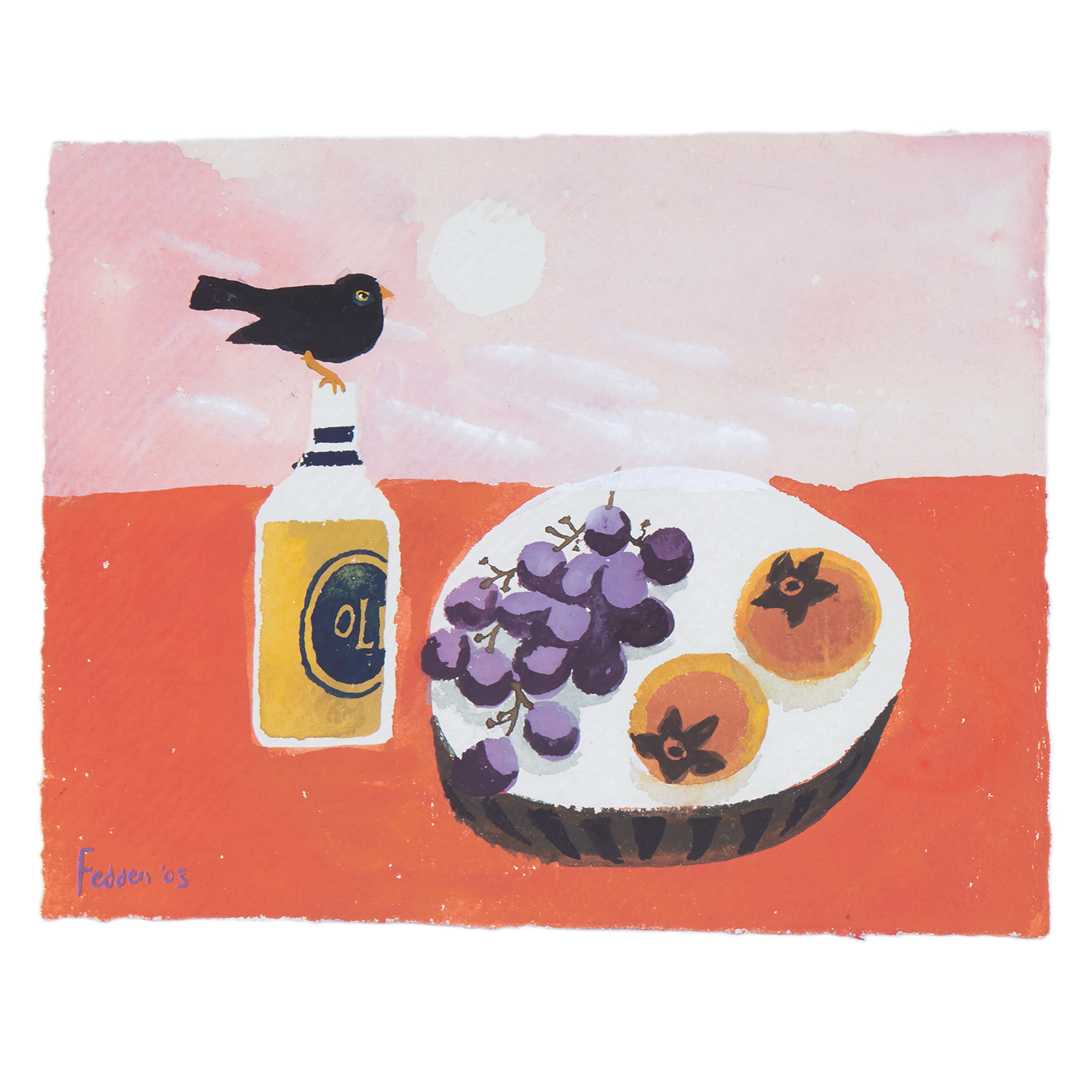 MARY FEDDEN. THE BLACKBIRD. 2003. SOLD