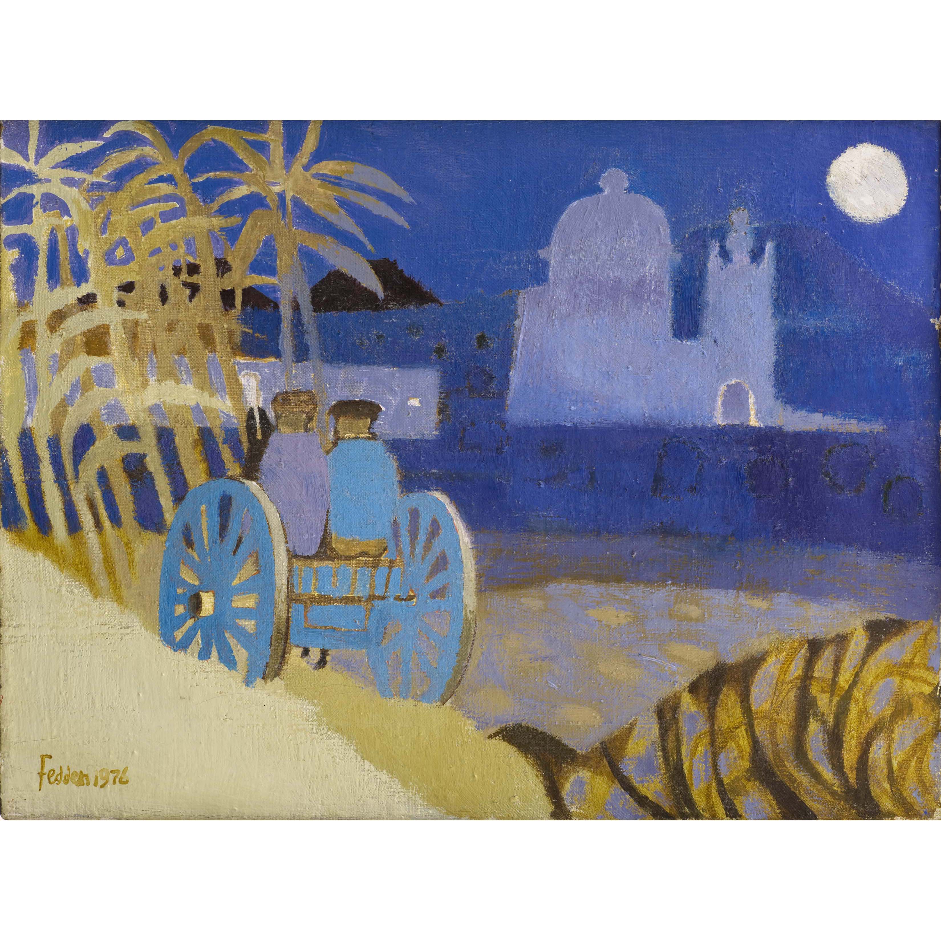 MARY FEDDEN. GOZO EVENING. 1976. SOLD