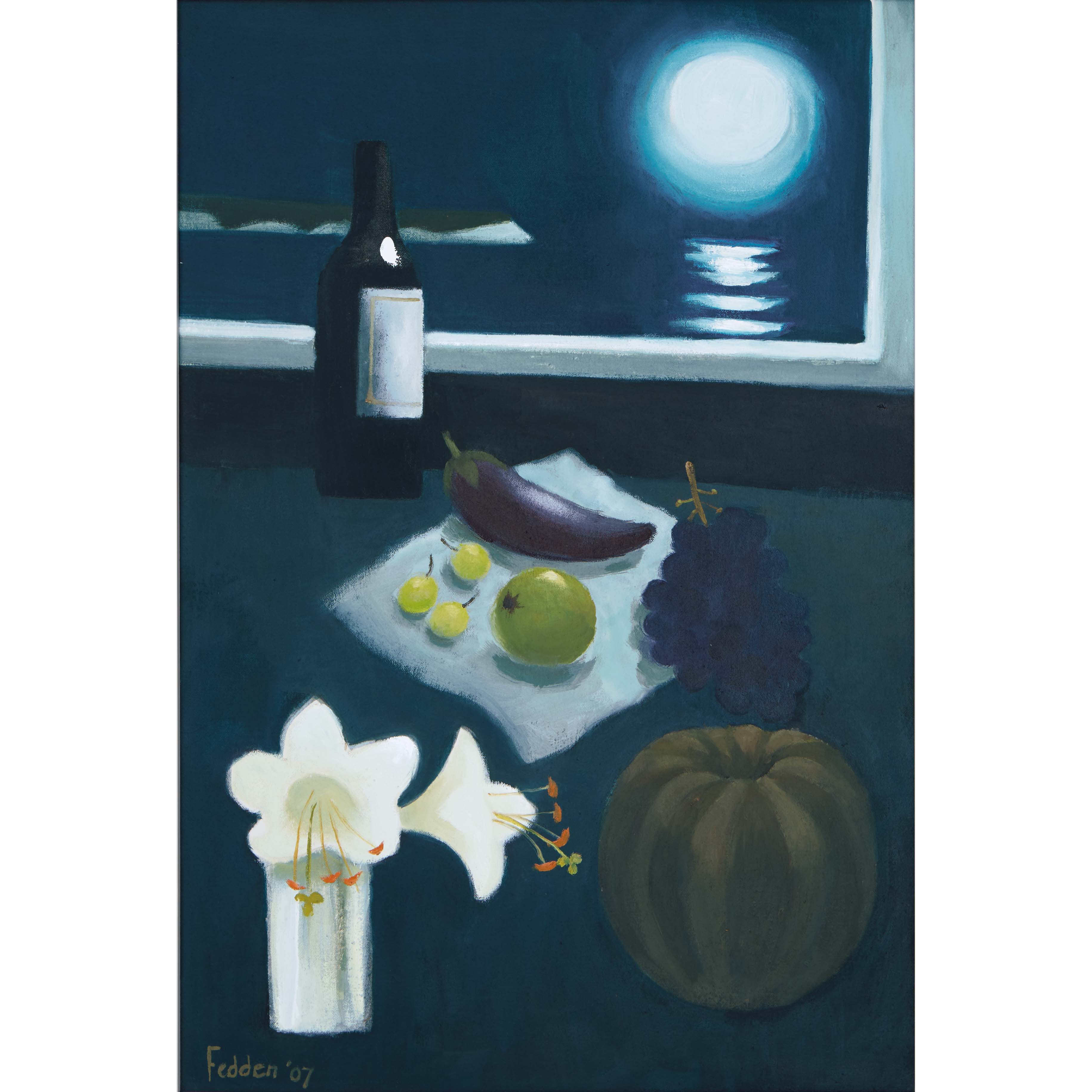 MARY FEDDEN. MOONLIGHT. 2007. SOLD