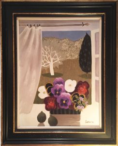 MARY FEDDEN. PANSIES IN PROVENCE.
