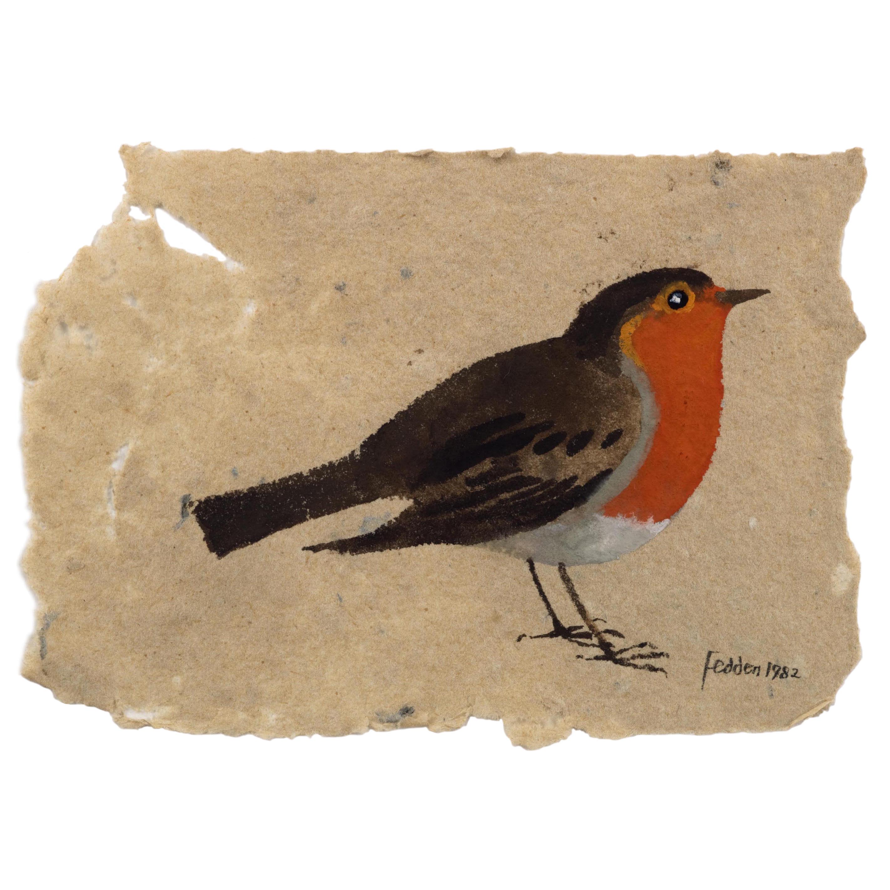 MARY FEDDEN. ROBIN. 1982. SOLD